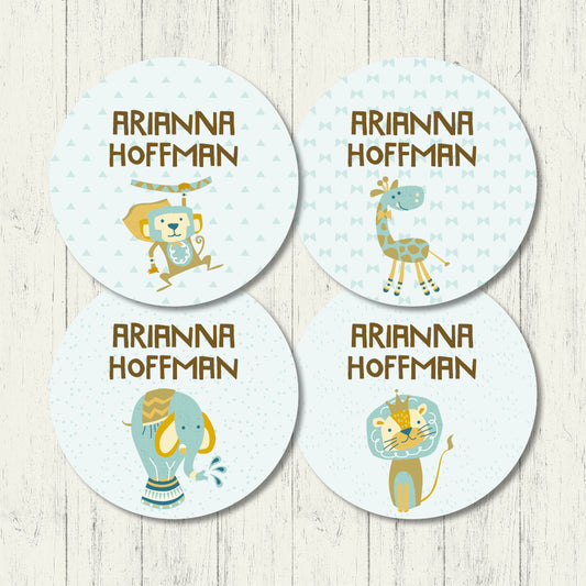 In The Wild - Circle Labels