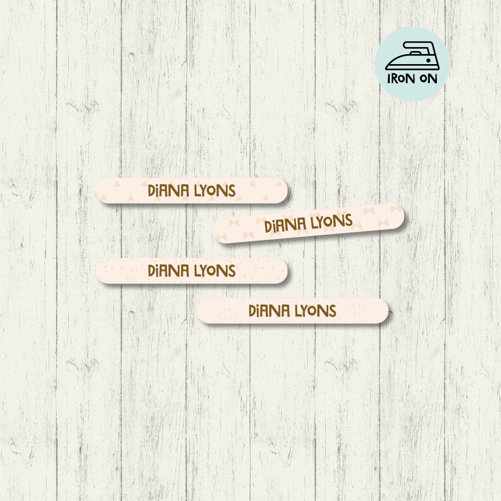 In The Wild Mini Iron On Labels | Personalized Name Tags