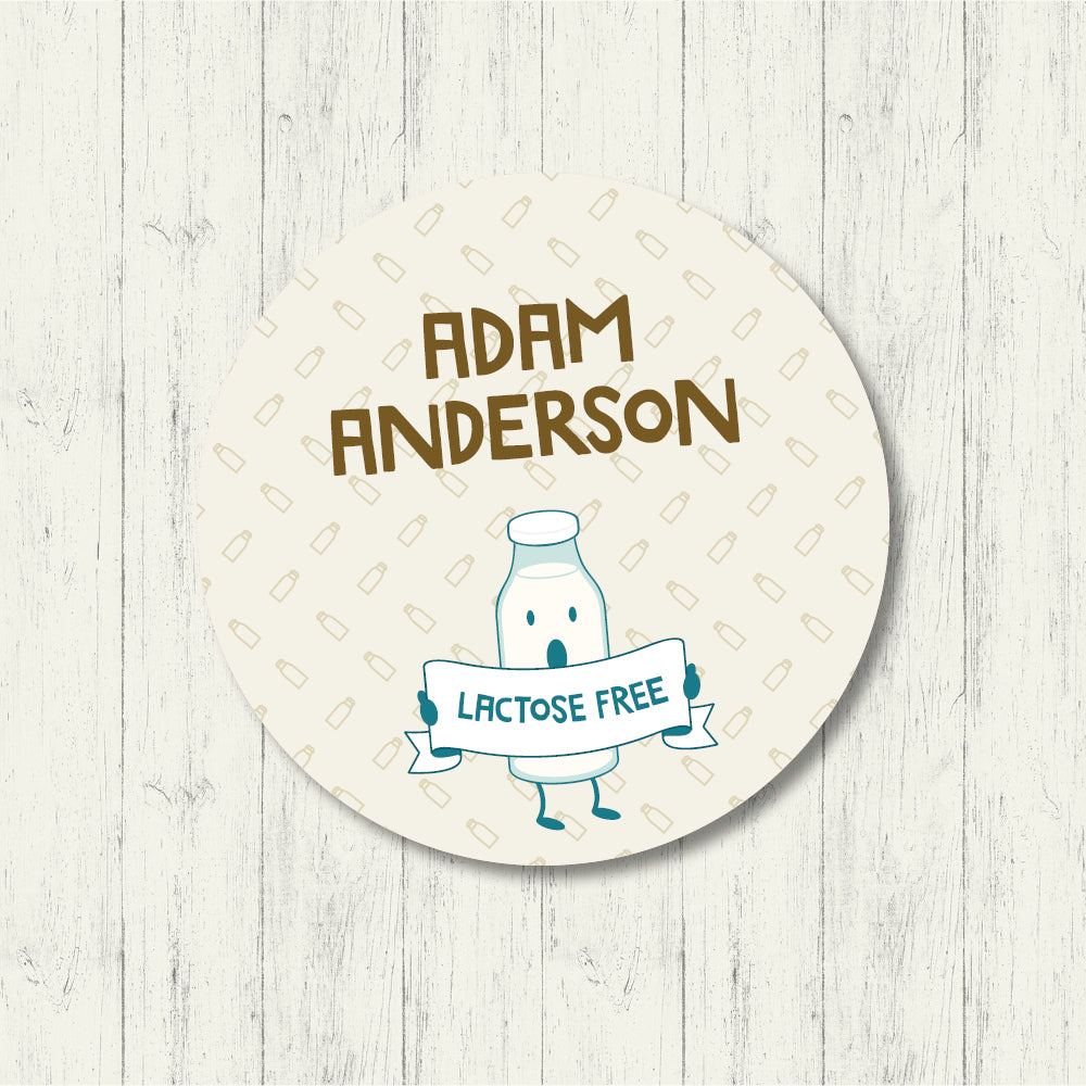 Lactose Free - Circle Label