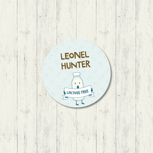 Lactose Free - Shoe Label