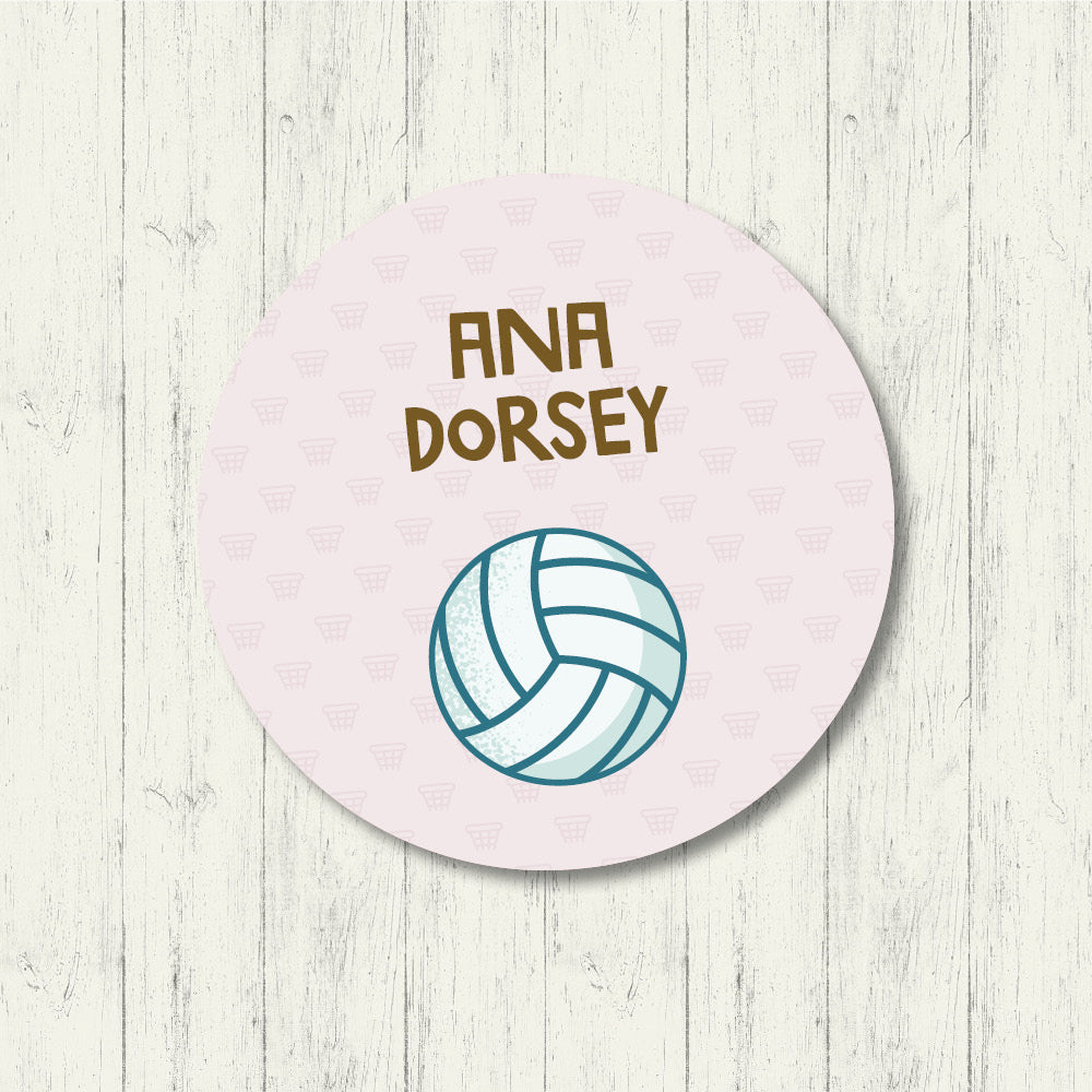 Netball - Circle Label