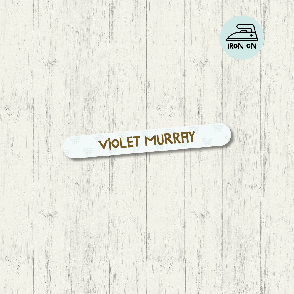 Netball Mini - Iron On Labels