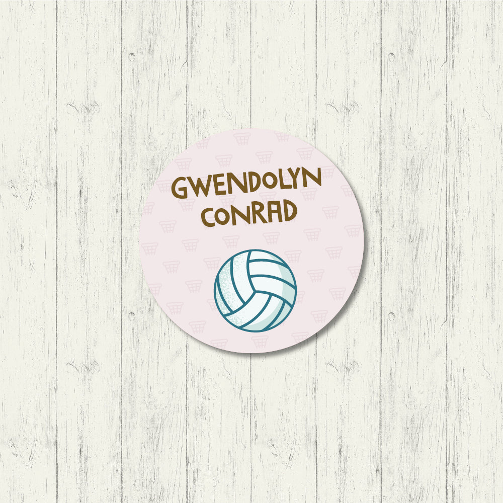 Netball - Shoe Label