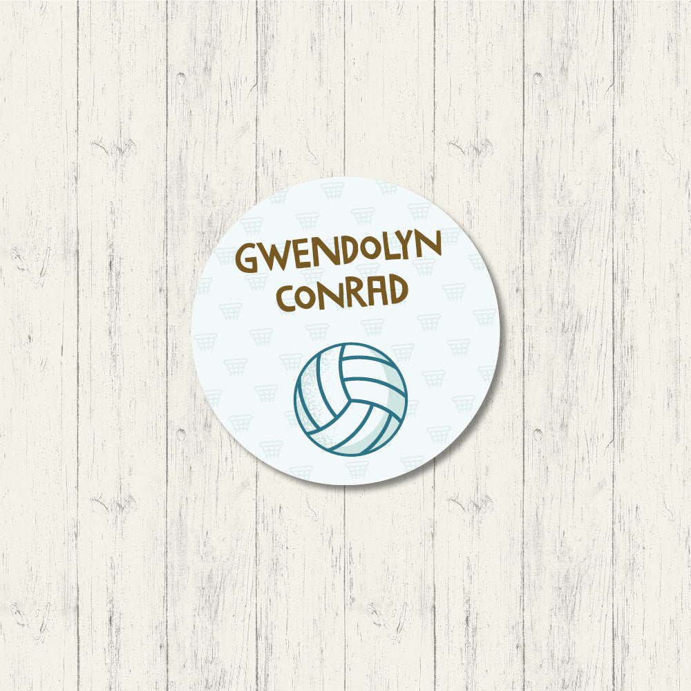 Netball - Shoe Label