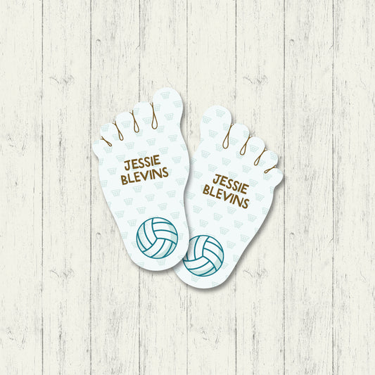 Netball - Shoe Label