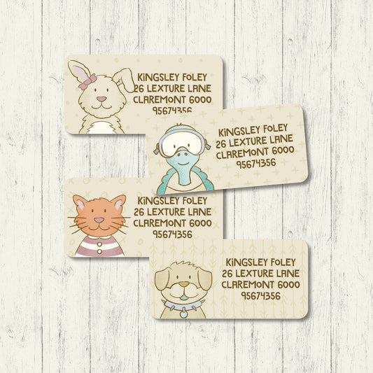 Pet Pals - Address labels
