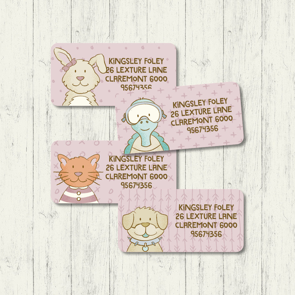 Pet Pals - Address labels