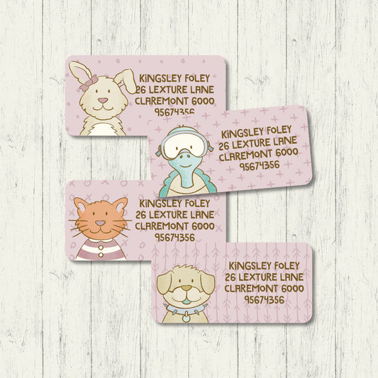 Pet Pals - Address labels