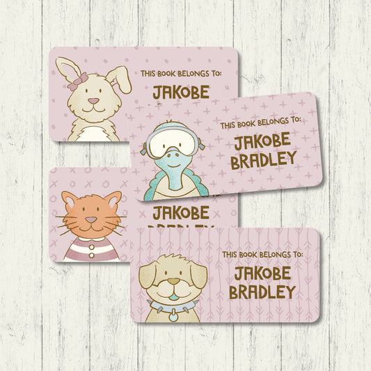 Pet Pals - Book Labels