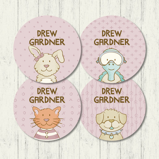 Pet Pals - Circle Labels