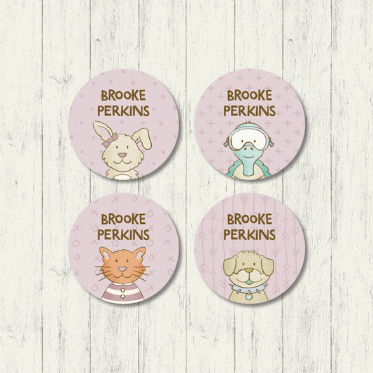 Pet Pals - Round Labels