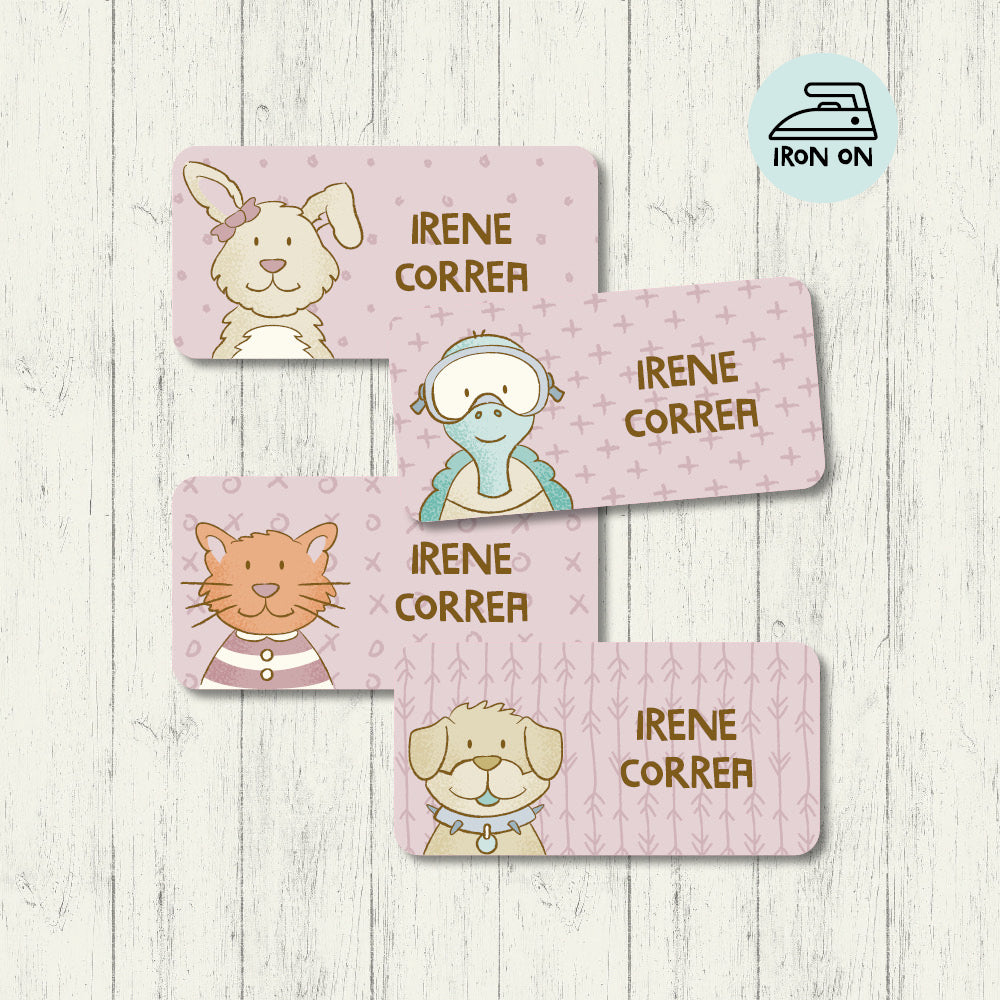 Pet Pals - Standard Iron On Labels