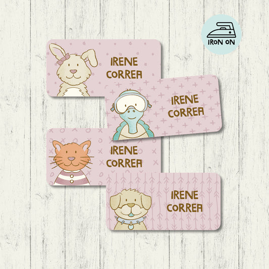 Pet Pals - Standard Iron On Labels