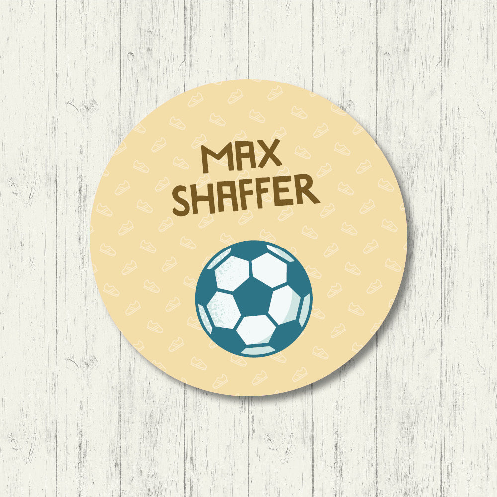Soccer - Circle Label