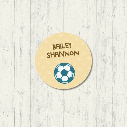 Soccer - Shoe Label