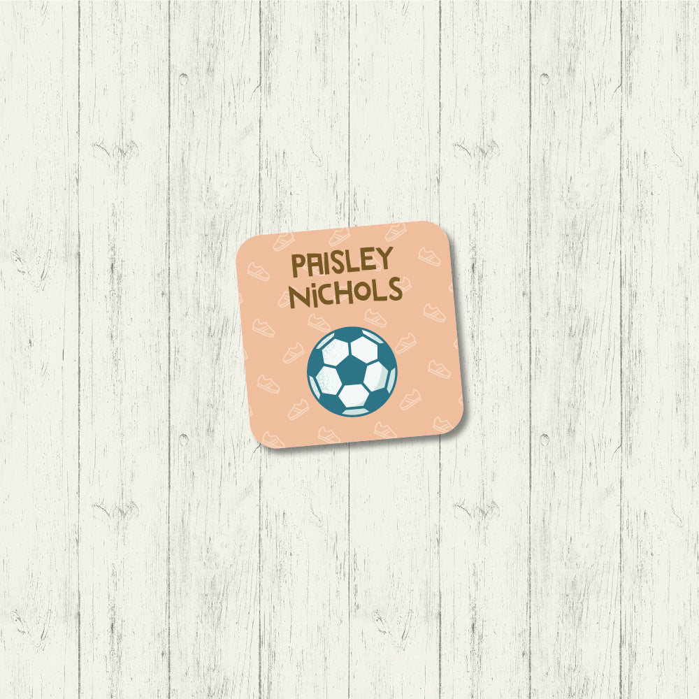 Soccer - Square Label