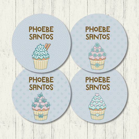 Sugar & Spice - Circle Labels