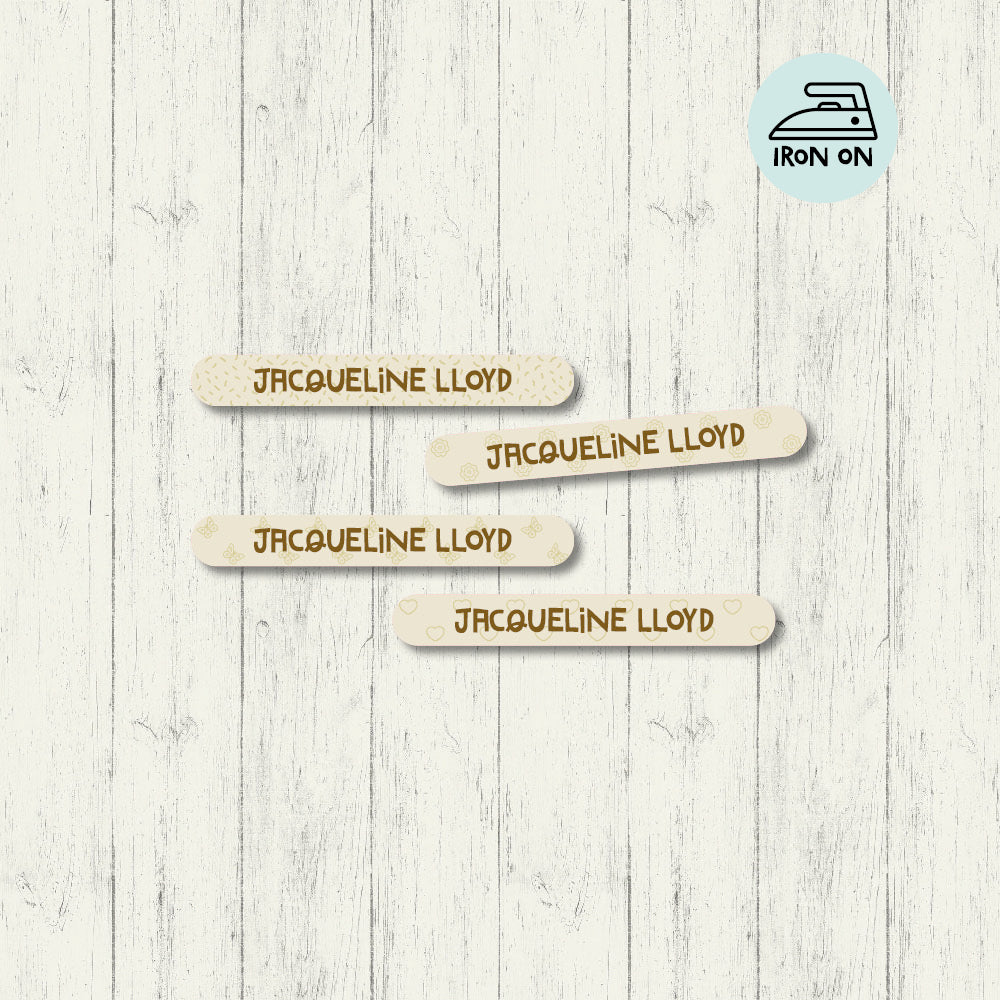 Sugar & Spice - Mini Iron On Labels