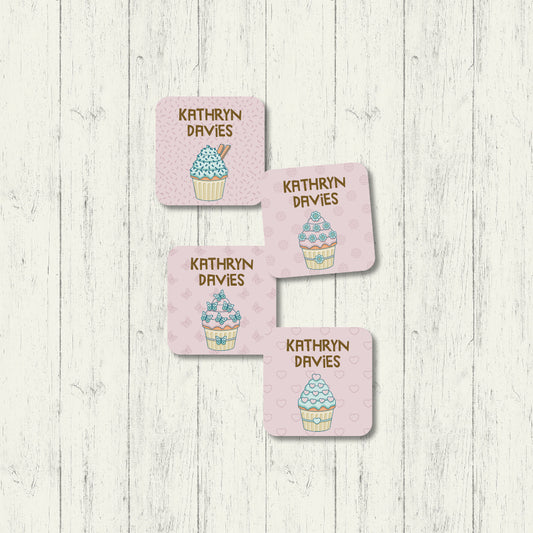 Sugar & Spice - Square Labels