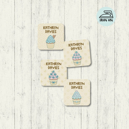 Sugar & Spice - Square Iron On Labels