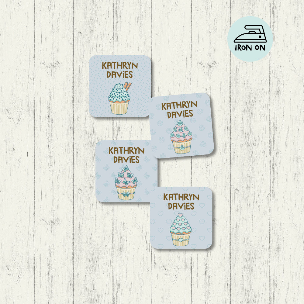 Sugar & Spice - Square Iron On Labels