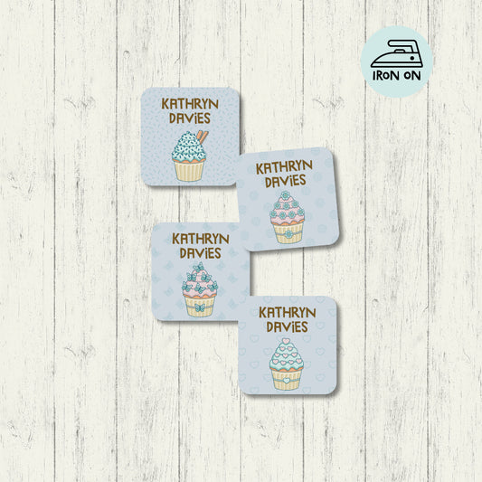 Sugar & Spice - Square Iron On Labels