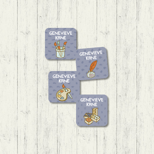 The Ink Shop - Square Labels