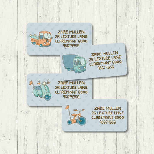 Zoom Zoom - Address Labels