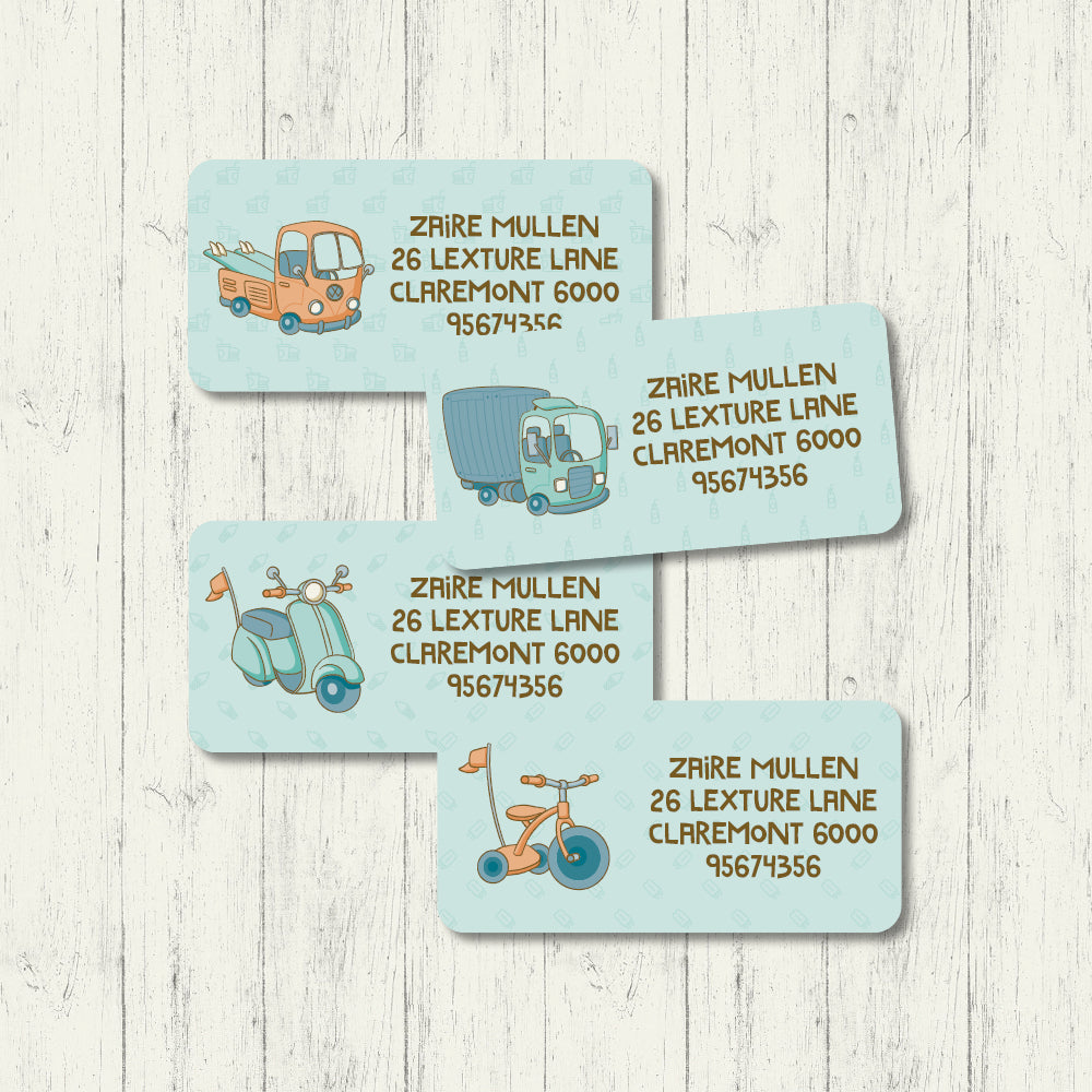 Zoom Zoom - Address Labels