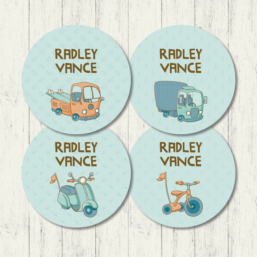 Zoom Zoom - Circle Labels