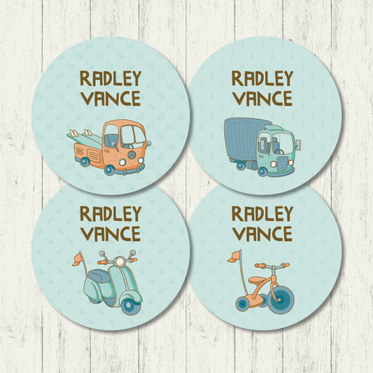 Zoom Zoom - Circle Labels