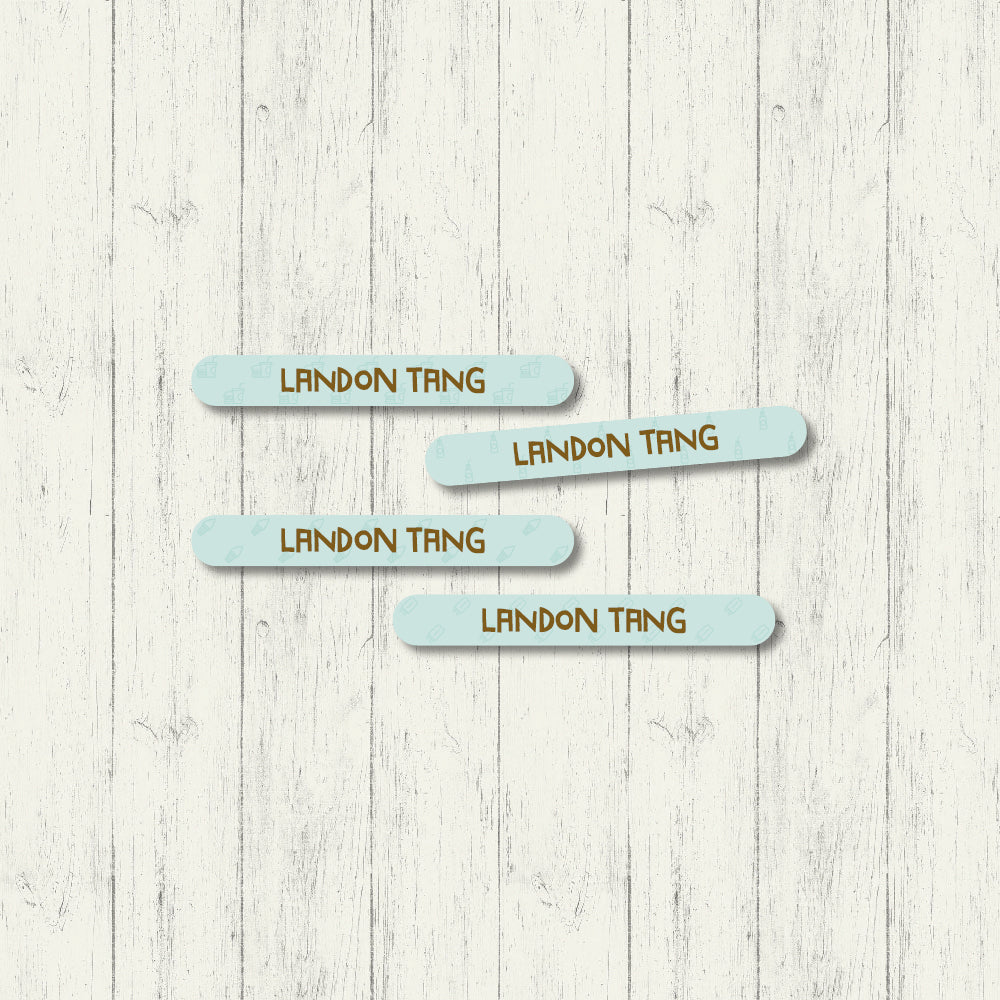 Zoom Zoom - Mini Labels